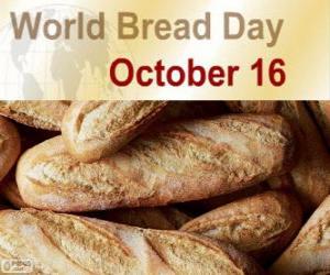 Puzzle 16 Οκτωβρίου, παγκόσμια ημέρα ψωμί